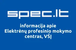 Elektrėnų profesinio mokymo centras, VŠĮ iliustracija