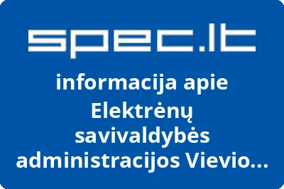 Elektrėnų savivaldybės administracijos Vievio seniūnija