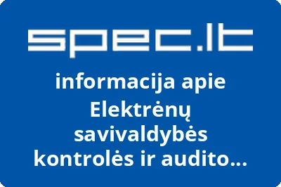 Elektrėnų savivaldybės kontrolės ir audito tarnyba