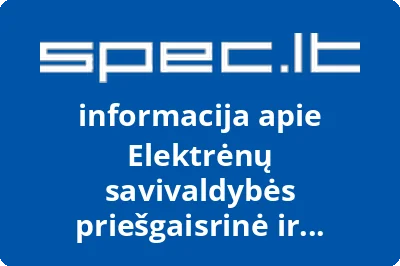Elektrėnų savivaldybės priešgaisrinė ir gelbėjimo tarnyba