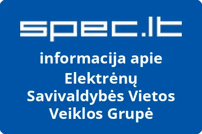 Elektrėnų savivaldybės vietos veiklos grupė