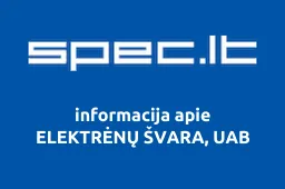 ELEKTRĖNŲ ŠVARA, UAB