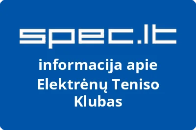Elektrėnų teniso klubas