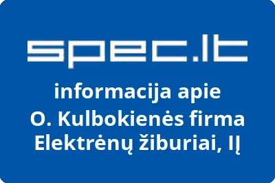 O. Kulbokienės firma Elektrėnų žiburiai, IĮ