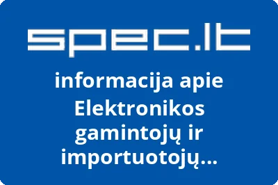 Elektronikos gamintojų ir importuotojų organizacija, VŠĮ