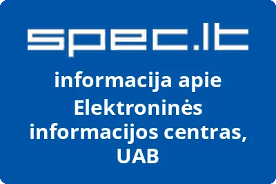 Elektroninės informacijos centras, UAB