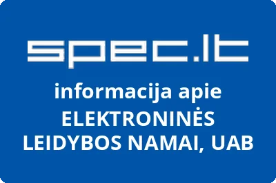 ELEKTRONINĖS LEIDYBOS NAMAI, UAB