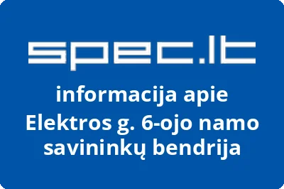 Elektros g. 6-ojo namo savininkų bendrija