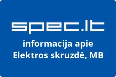 Elektros skruzdė, MB | spec.lt