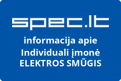 ELEKTROS SMŪGIS, IĮ