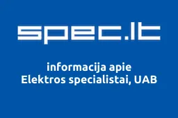 Elektros specialistai, UAB | spec.lt