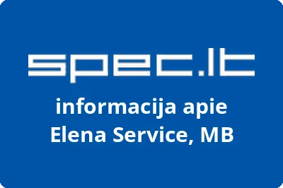 Elena Service, MB | spec.lt