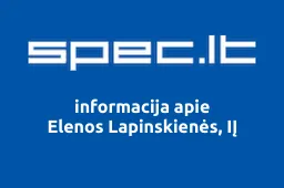 Elenos Lapinskienės, IĮ | spec.lt