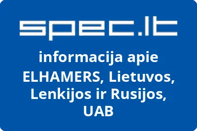 Lietuvos, Lenkijos ir Rusijos uždaroji akcinė bendrovė ELHAMERS