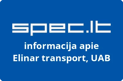 Elinar transport, UAB | spec.lt