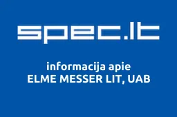 ELME MESSER LIT, UAB iliustracija