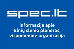 Elnių slėnio pleneras, visuomeninė organizacija | spec.lt