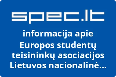Europos studentų teisininkų asociacijos Lietuvos nacionalinė grupė ELSA Lietuva