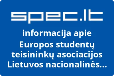Europos studentų teisininkų asociacijos Lietuvos nacionalinės grupės ELSA Lietuva Vilniaus filialas