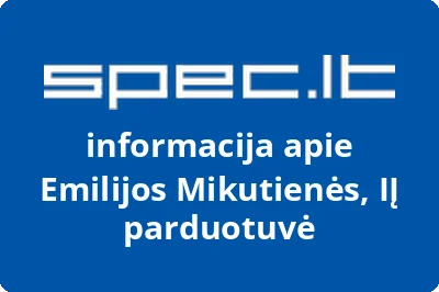 Emilijos Mikutienės, IĮ parduotuvė