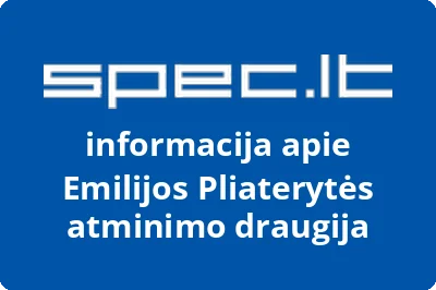 Emilijos Pliaterytės atminimo draugija