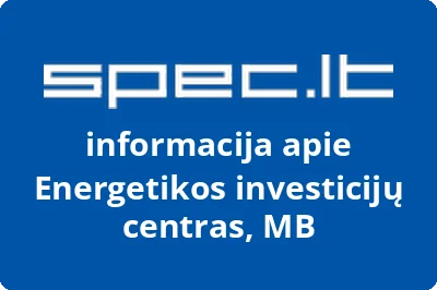 Energetikos investicijų centras, UAB