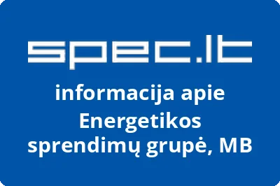 Energetikos sprendimų grupė, UAB