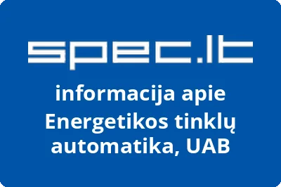 Energetikos tinklų automatika, UAB
