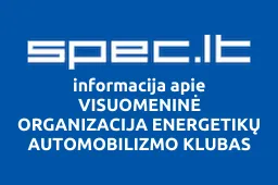 VISUOMENINĖ ORGANIZACIJA ENERGETIKŲ AUTOMOBILIZMO KLUBAS iliustracija