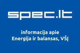 Energija ir balansas, VŠĮ | spec.lt