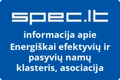 Asociacija Energiškai efektyvių ir pasyvių namų klasteris