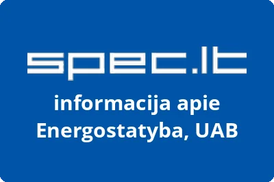 Energostatyba, UAB | spec.lt