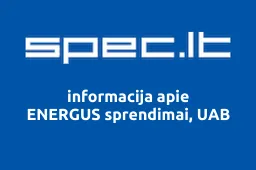 ENERGUS sprendimai, UAB iliustracija