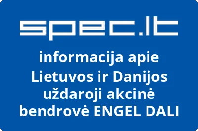 Lietuvos ir Danijos uždaroji akcinė bendrovė ENGEL DALI | spec.lt