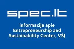 Entrepreneurship and Sustainability Center, VŠĮ | spec.lt