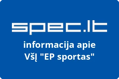 EP sportas, VŠĮ | spec.lt
