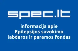Epilepsijos suvokimo labdaros ir paramos fondas | spec.lt