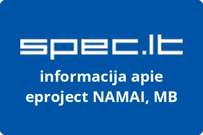 eproject NAMAI, MB | spec.lt