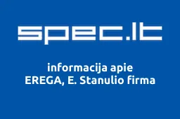 EREGA, E. Stanulio firma | spec.lt