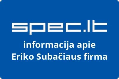 Eriko Subačiaus firma