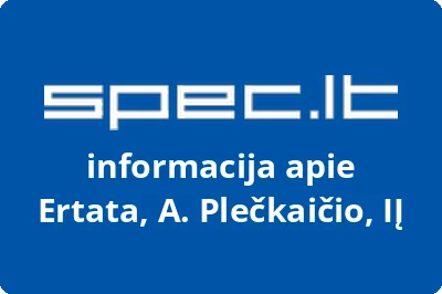 A. Plečkaičio įmonė Ertata