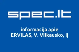 ERVILAS, V. Vilkausko, IĮ | spec.lt