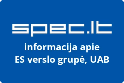 ES verslo grupė, UAB | spec.lt