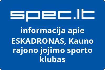 Kauno rajono jojimo sporto klubas Eskadronas