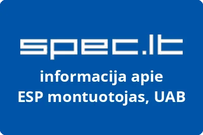 ESP montuotojas, UAB