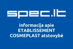 ETABLISSEMENT COSMEPLAST atstovybė | spec.lt
