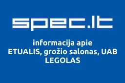 ETUALIS, grožio salonas, UAB LEGOLAS | spec.lt