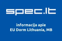EU Dorm Lithuania, MB | spec.lt