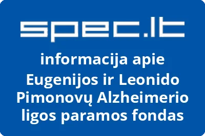 Eugenijos ir Leonido Pimonovų Alzheimerio ligos paramos fondas