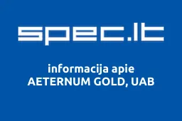 AETERNUM GOLD, UAB | spec.lt